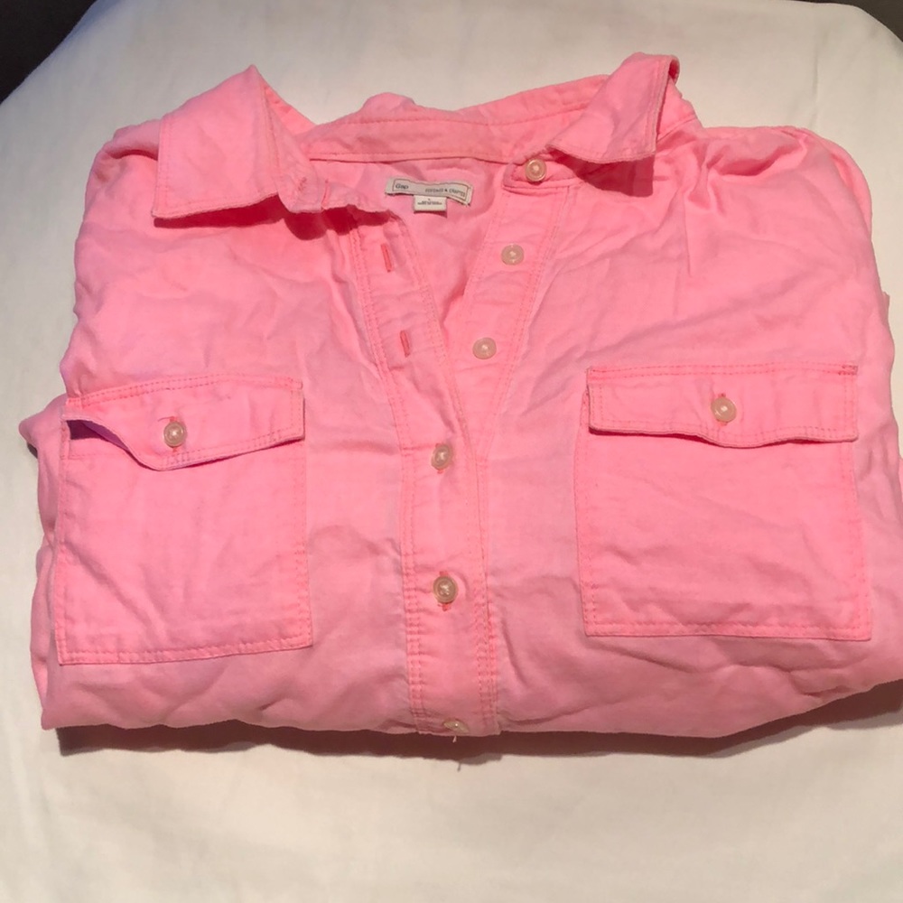 GAP Bright Pink Summer Dress